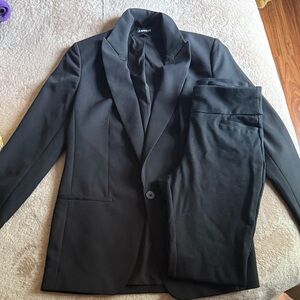 Women's Express Black Suit Set